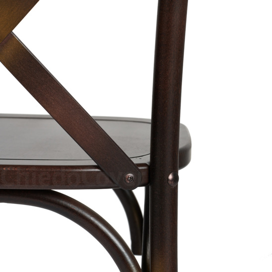 Crossback chair, wenge, gradient - photo 8