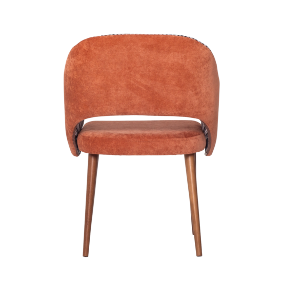 Fly chair, velour Velvet Lux 28, back jacquard Morris 10 - photo 5