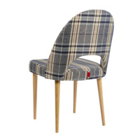 Product photo Mallin chair, RIO 04 matting cage, organic white from the ChiedoCover company.