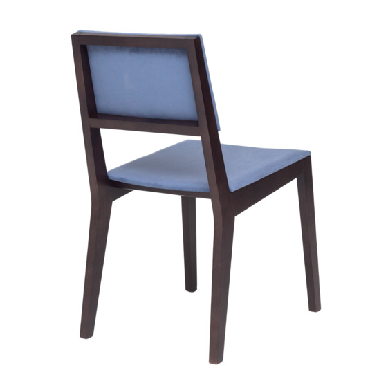 Laki chair, velour blue - photo 4