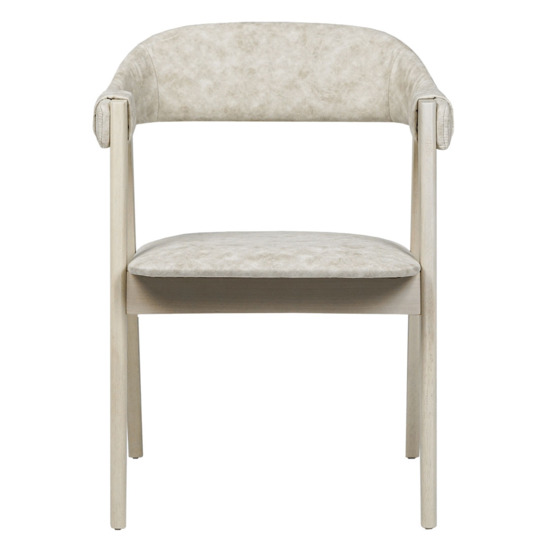 Dolche half-seat, Shanegreen latte suede, white organic - photo 3