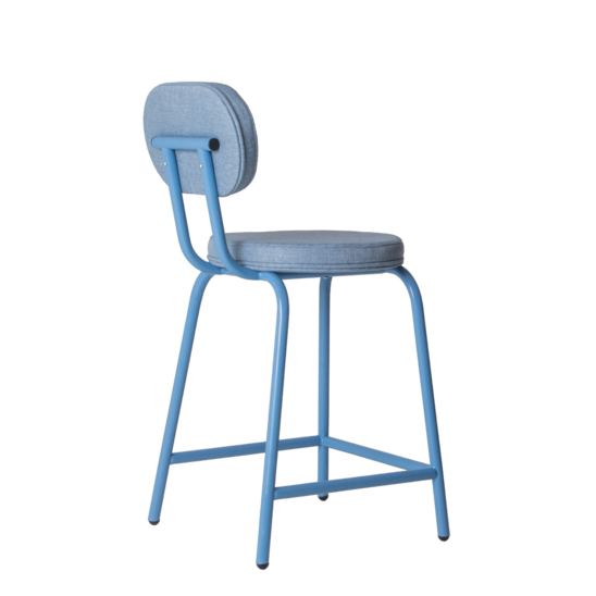 Toys semi-wooden chair, Romeo 09 matting, metal legs RAL 5024 - photo 4