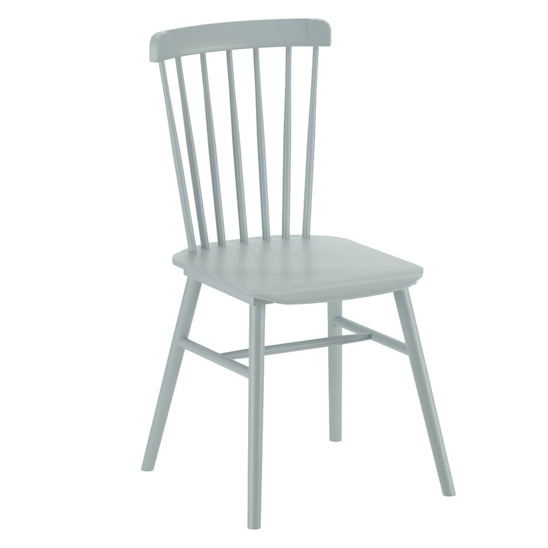 Tucker chair, light grey wooden - photo 1