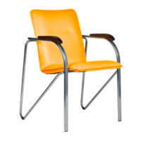 Product photo Samba chair, orange color from the manufacturer ChiedoCover, product picture, real product photo