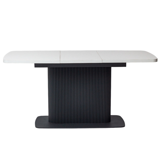 Benjamin sliding table, HPL, matt white - photo 3