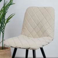 Product photo Chair cover with a CHILLY backrest, beige from the ChiedoCover company.