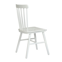 Product photo Tucker chair, white wooden from the ChiedoCover company.