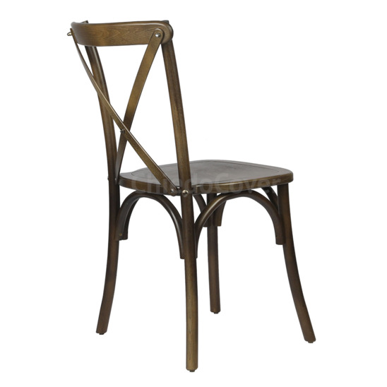 Crossback chair wood, wenge - photo 2