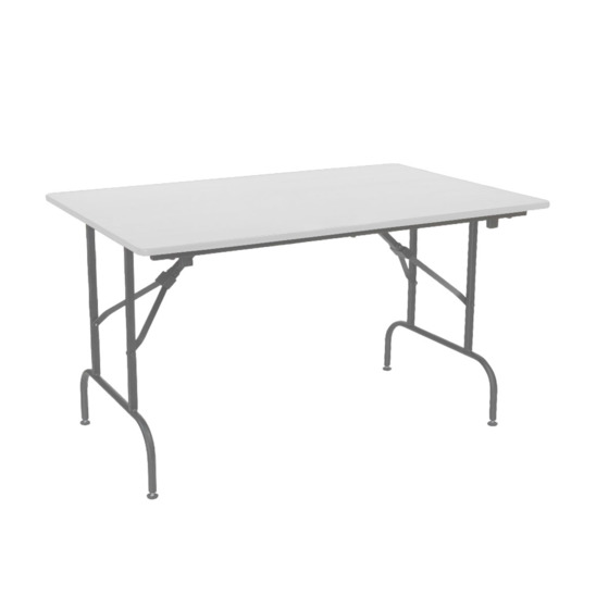 Table Leader 1, 1500x800, white, silver - photo 3