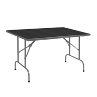 Product photo Table Leader 1, black, frame - silver from the manufacturer ChiedoCover, product picture, real product photo