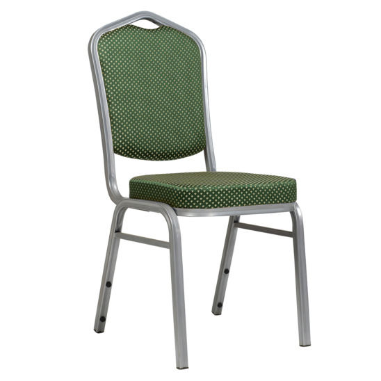 Chair Hit 25mm - silver, green crown - photo 1