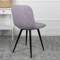 Product photo Chair cover with back CHILLY, lilac from the ChiedoCover company.