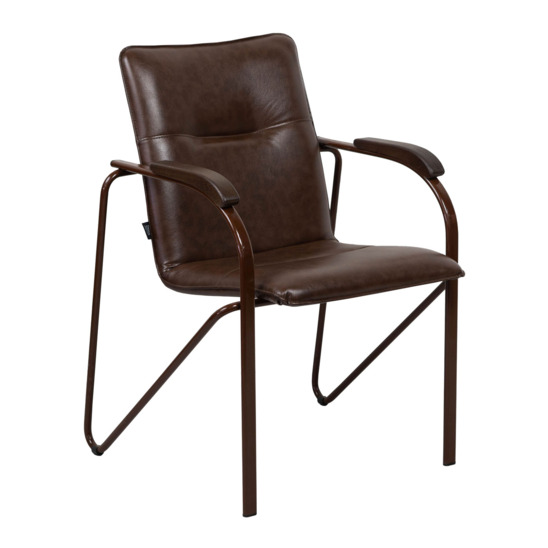 Samba chair, brown, mahogany frame - photo 1