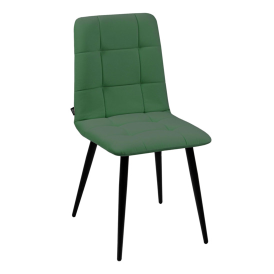 Olys chair, velour newtone forest, metal - photo 1