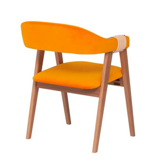 Dolce half-seat, Velour orange  - photo 4