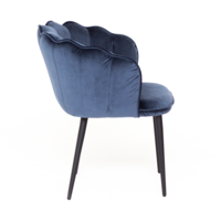 Product photo Tiffany chair, dark blue from the ChiedoCover company.