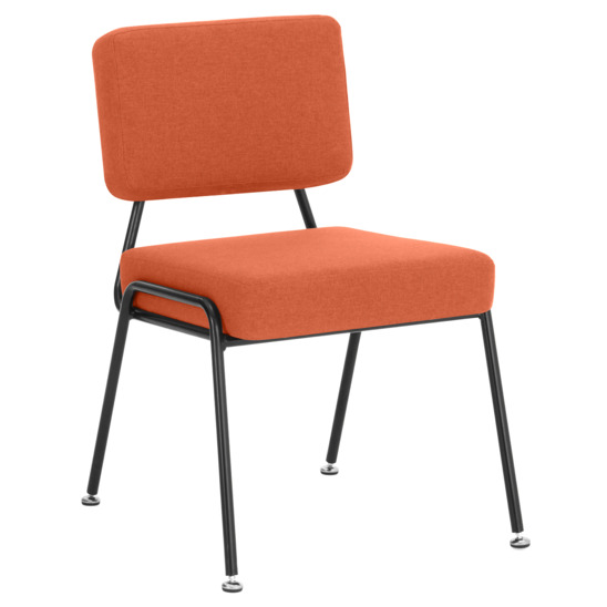 Knox dining chair, orange - photo 1