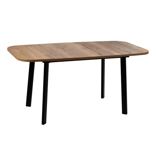 Collapsible table 1400*800 chipboard Oak Halifax tobacco - photo 1