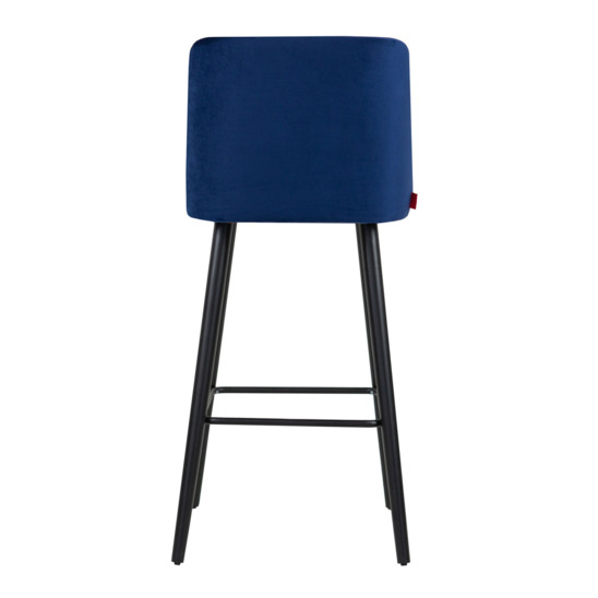 Mint bar stool, blue, without stitching - photo 2