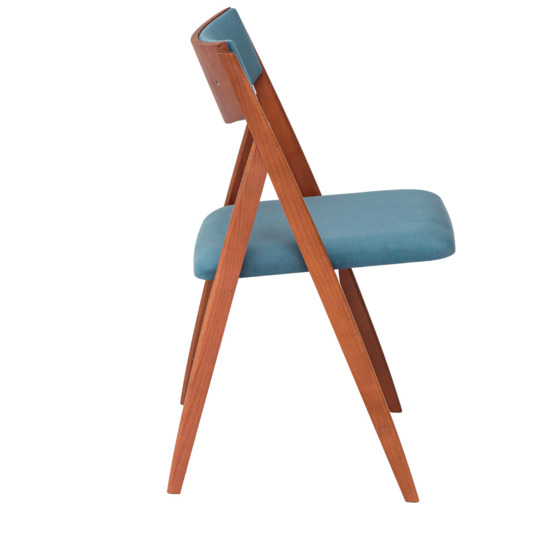 Folding chair Clack, grey-blue - photo 2