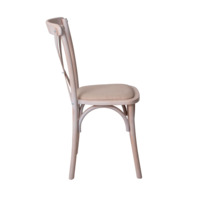 Product photo Crossback chair, bleached oak, with cushion from the ChiedoCover company.