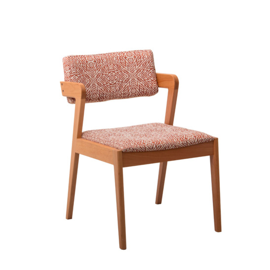 Ostin half-seat, Berta 213 chenille, beech legs - photo 1