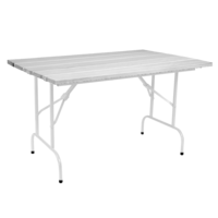 Product photo Leader 1 outdoor table made of slats, 1200*800 white from the manufacturer ChiedoCover, product picture, real product photo