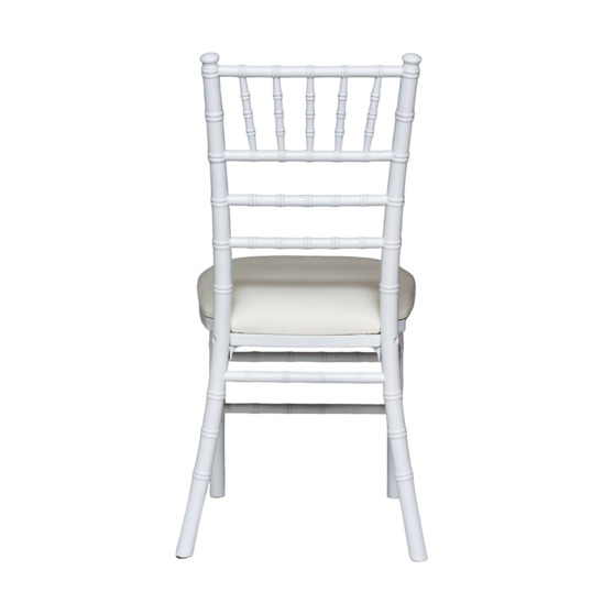 Chiavari chair-2 white, with upholstered seat - photo 5