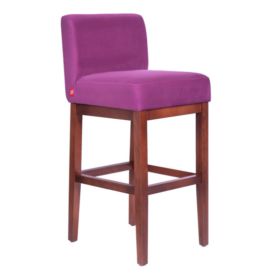 Trever Purple Bar Stool - photo 1