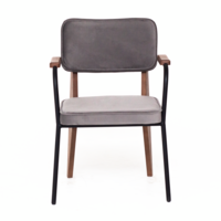 Product photo Mix chair, grey velour from the ChiedoCover company.