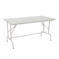 Product photo Leader 1 table with footrest 900x600, white from the manufacturer ChiedoCover, product picture, real product photo