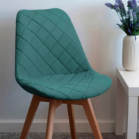 Product photo Frankfurt chair cover, large diamond, dusty mint from the manufacturer ChiedoCover, product picture, real product photo