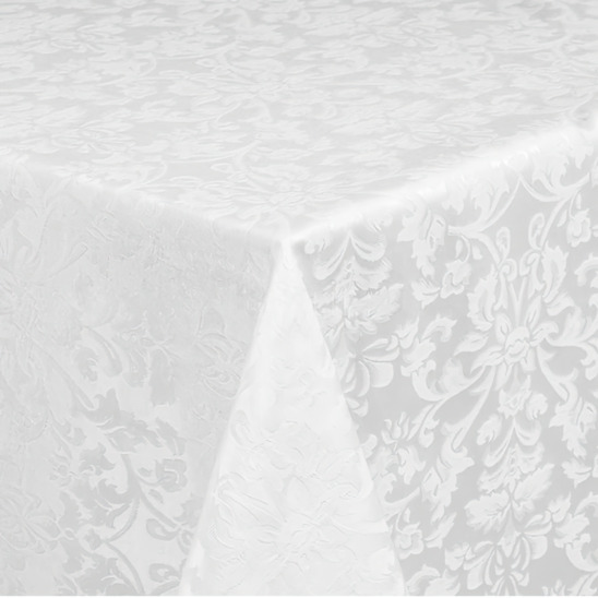 Tablecloth, 1850*1450, white crane flower, without seam - photo 1