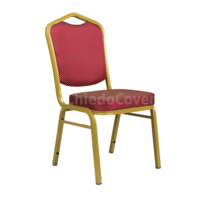 Product photo Hit 25mm red with wide seat, gold, red crown from the manufacturer ChiedoCover, product picture, real product photo