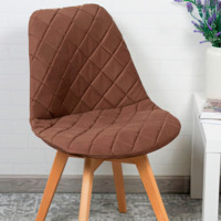 Product photo Frankfurt chair cover, large diamond, brown from the manufacturer ChiedoCover, product picture, real product photo