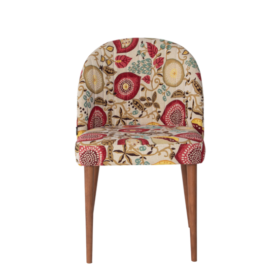 Tony chair, Lupin tapestry, beech legs, light walnut stain - photo 3