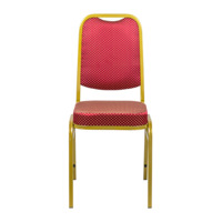 Product photo Dallas chair, gold, red crown from the ChiedoCover company.