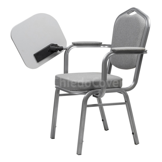 Hit 25 mm silver chair with armrests and music stand - صور 5