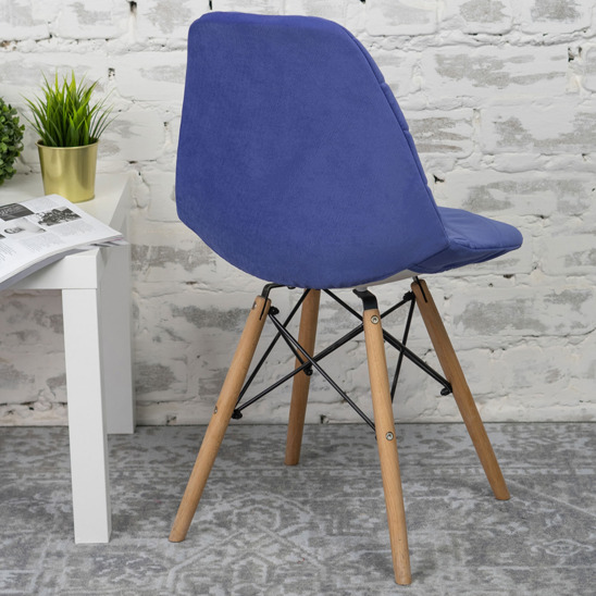 E03 chair cover for Eames, blue - photo 8