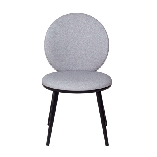 Ronda chair, microfibre, beech, grey - photo 2