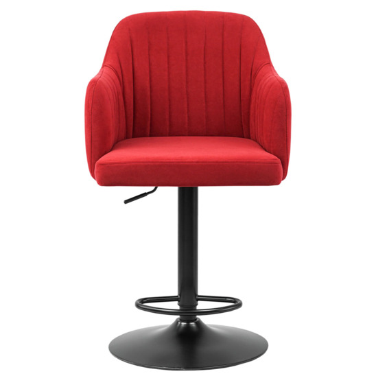 Tulip chair, Dreamberry velour, bar base D-C15 black - photo 4