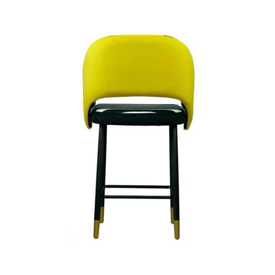 Fly bar stool, combined velour, beech legs - photo 4