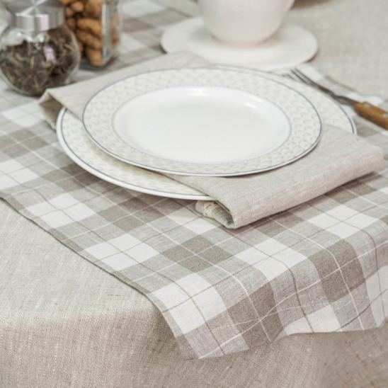 Dining set 8, linen - photo 2