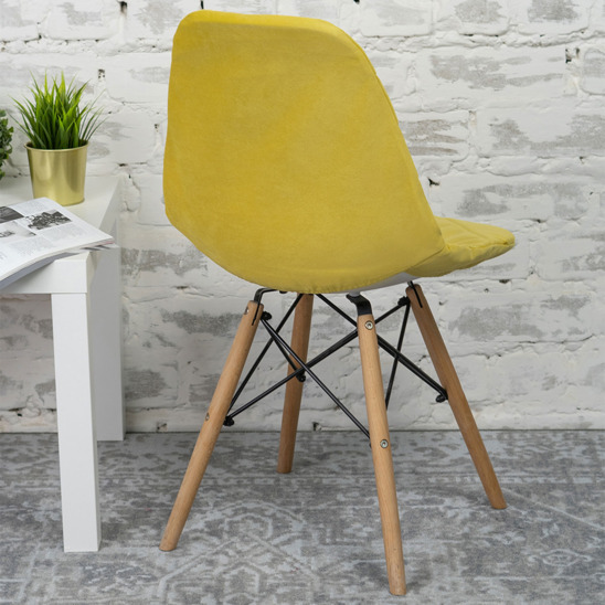 E06 Eames chair cover, mustard - photo 8