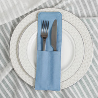 Product photo 2-piece cabinet, pale cornflower blue from the ChiedoCover company.