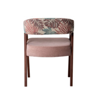 Product photo Ricco chair, Art Vision Modena plain 4048, beech legs from the ChiedoCover company.