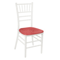 Product photo Chiavari chair cushion 01, 2 cm, richard red from the manufacturer ChiedoCover, product picture, real product photo