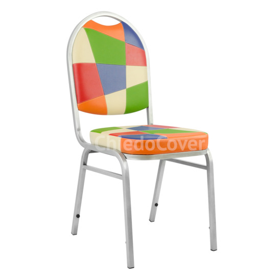 Asia chair 20mm, patchwork upholstery - صور 1