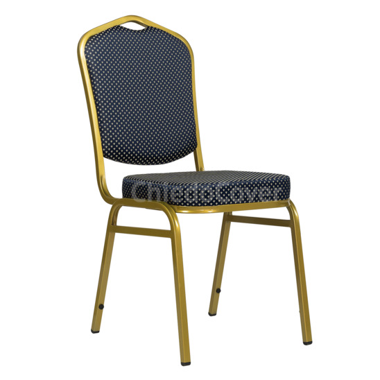 Chair Hit 20mm - gold, crown blue - photo 1