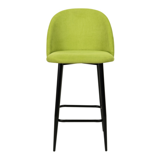 Solar semi-bar stool, light green, seat height 65 cm - photo 2